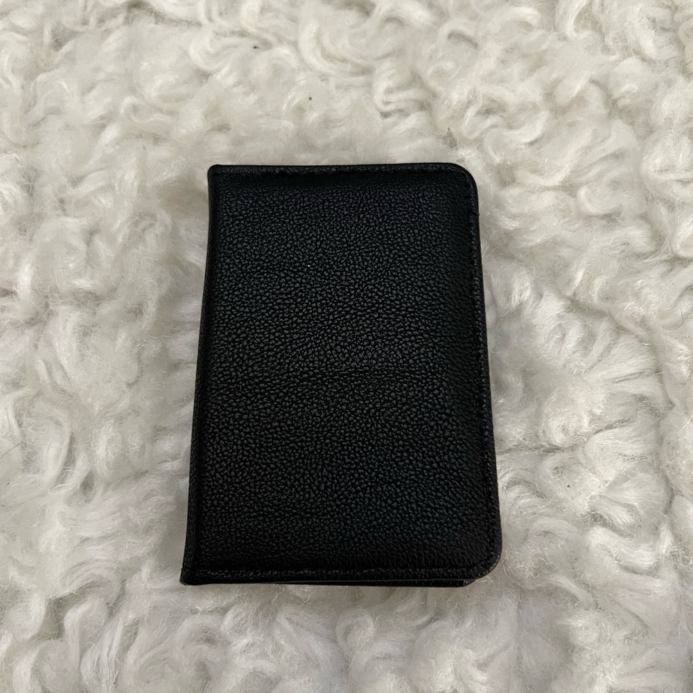 EUC black card holder